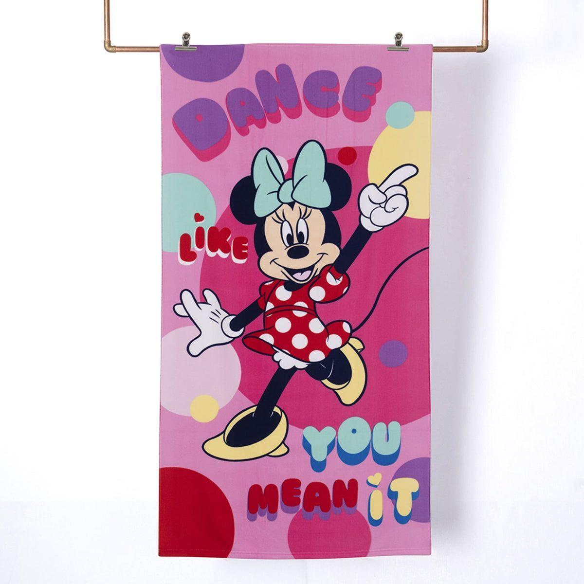Set de toalla 70x140 cms + Lentes de agua Minnie Dance-2