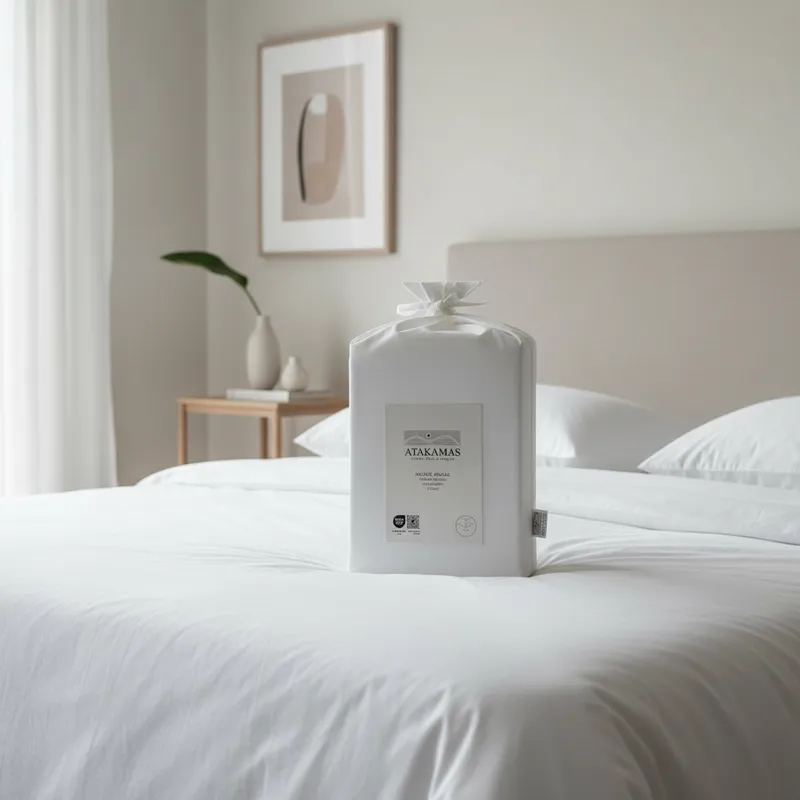 Sábanas Atakamas 300 Hilos - 100% Algodón - 2 Plazas-5