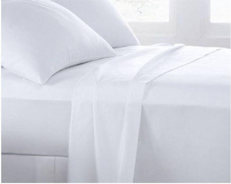 Juego de sábanas 300 hilos Liso Super KING 100 % Algodón-2