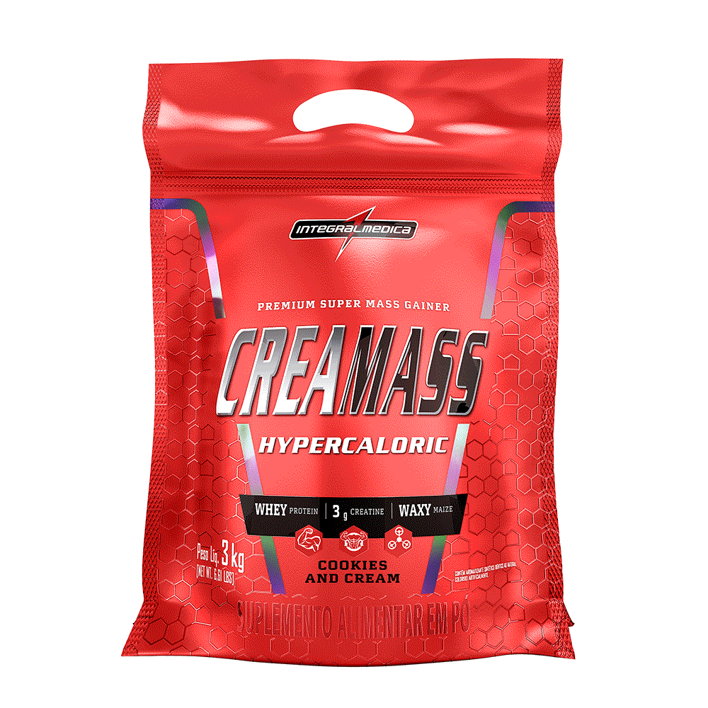Ganador de Peso Creamass Integralmédica Cookies And Cream 3 kg-0