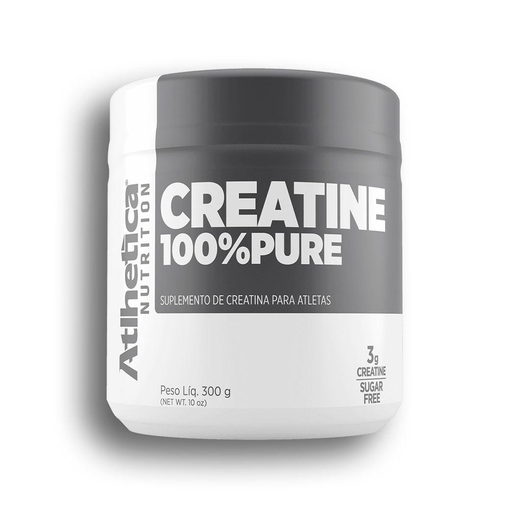 100% PURE CREATINA MONOHIDRATADA - 300 GRS - ATLHETICA NUTRITION-0