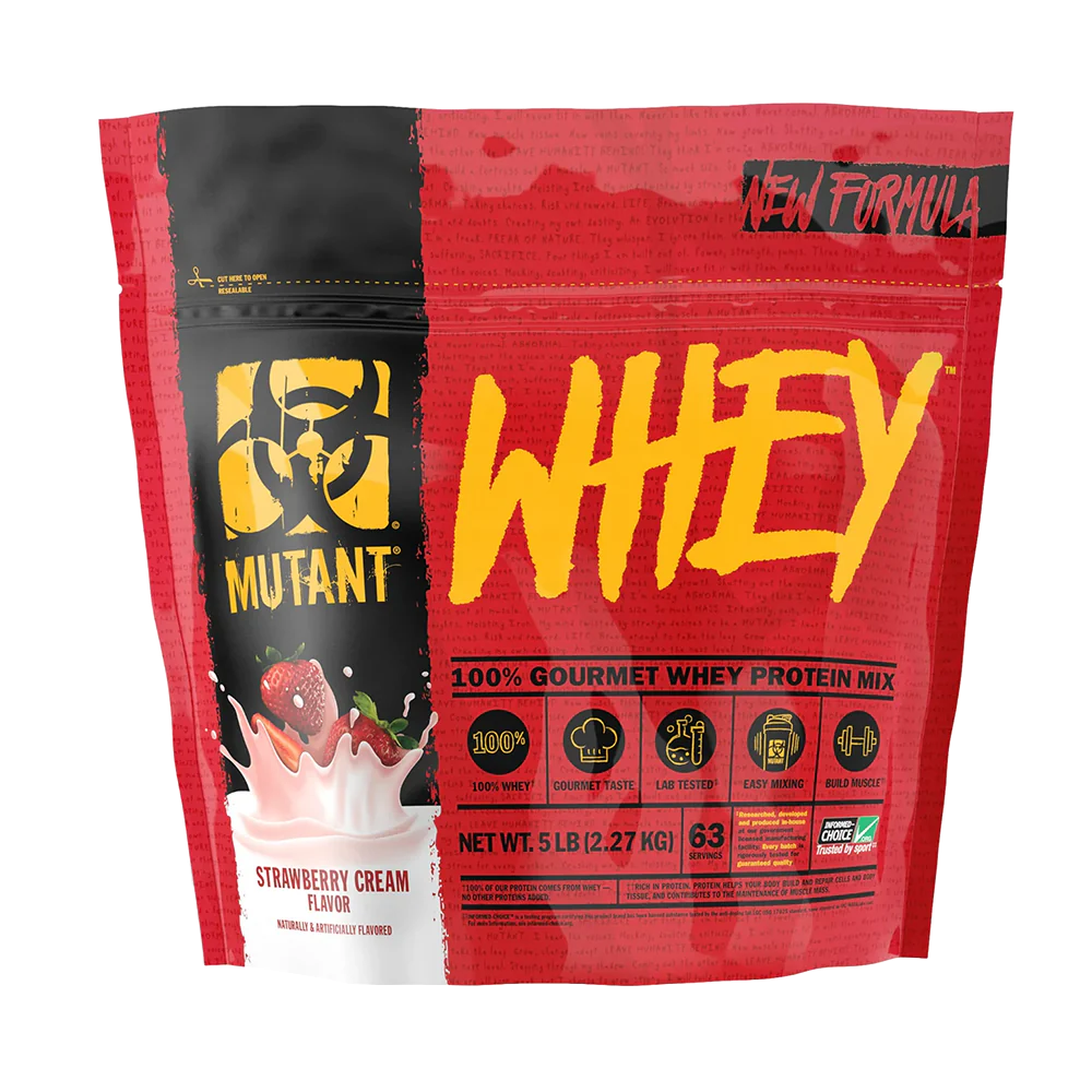 PROTEÍNA MUTANT WHEY - 5 LIBRAS - FRUTILLA-0