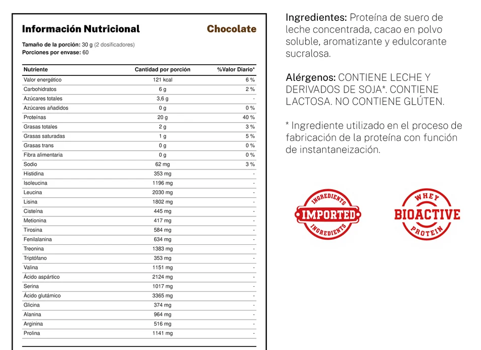 Proteína Whey 100% Pure Integralmédica Chocolate 4 lb-1