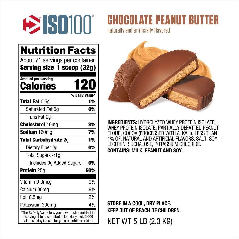 ISO 100 - 5 LIBRAS - CHOCOLATE PEANUT BUTTER-1