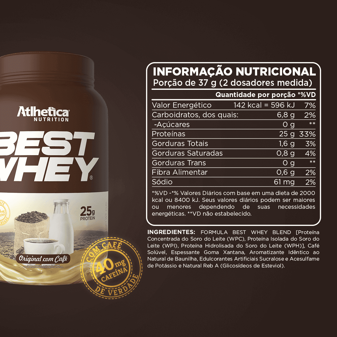 PROTEÍNA BEST WHEY - 2 LIBRAS - LECHE CON CAFÉ-1