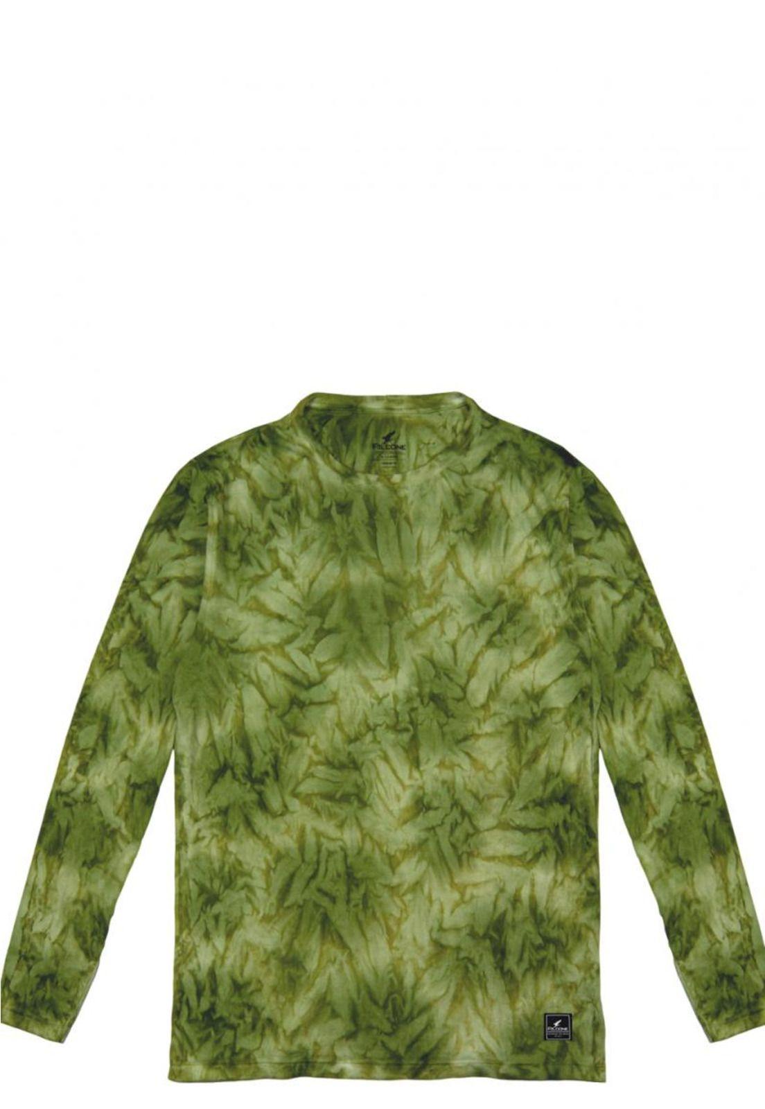 Polera Manga Larga Tie-Dye Verde Falcone-0
