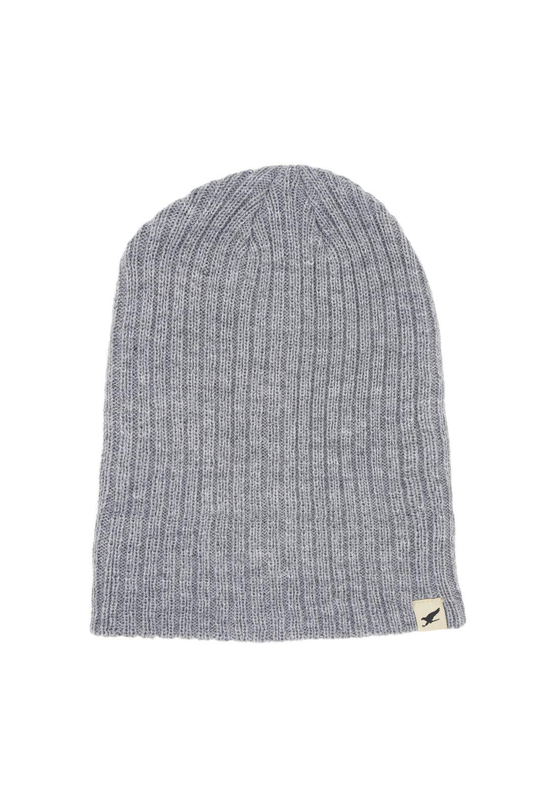 Beanie Doble-Uso Gris-1