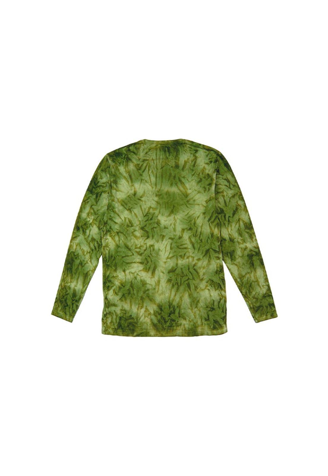 Polera Manga Larga Tie Dye Verde-1