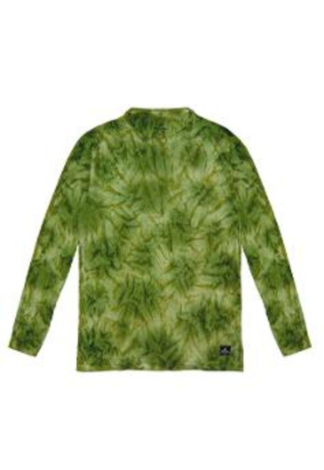Polera Manga Larga Tie Dye Verde-3