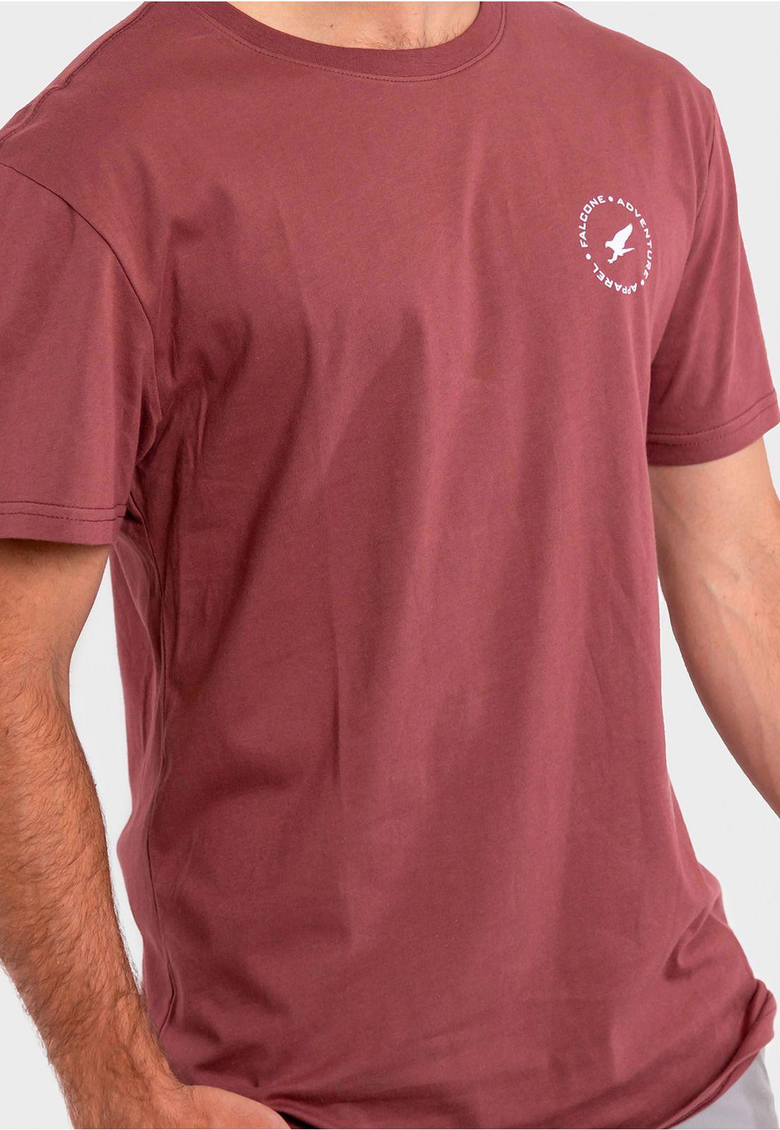 Polera Orgánica Adventure Apparel Burdeo Falcone-3