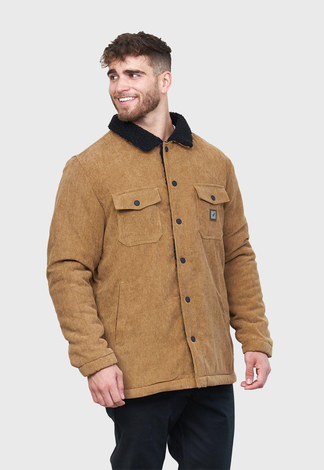 Chaqueta Harvester Hombre Camel Falcone-1