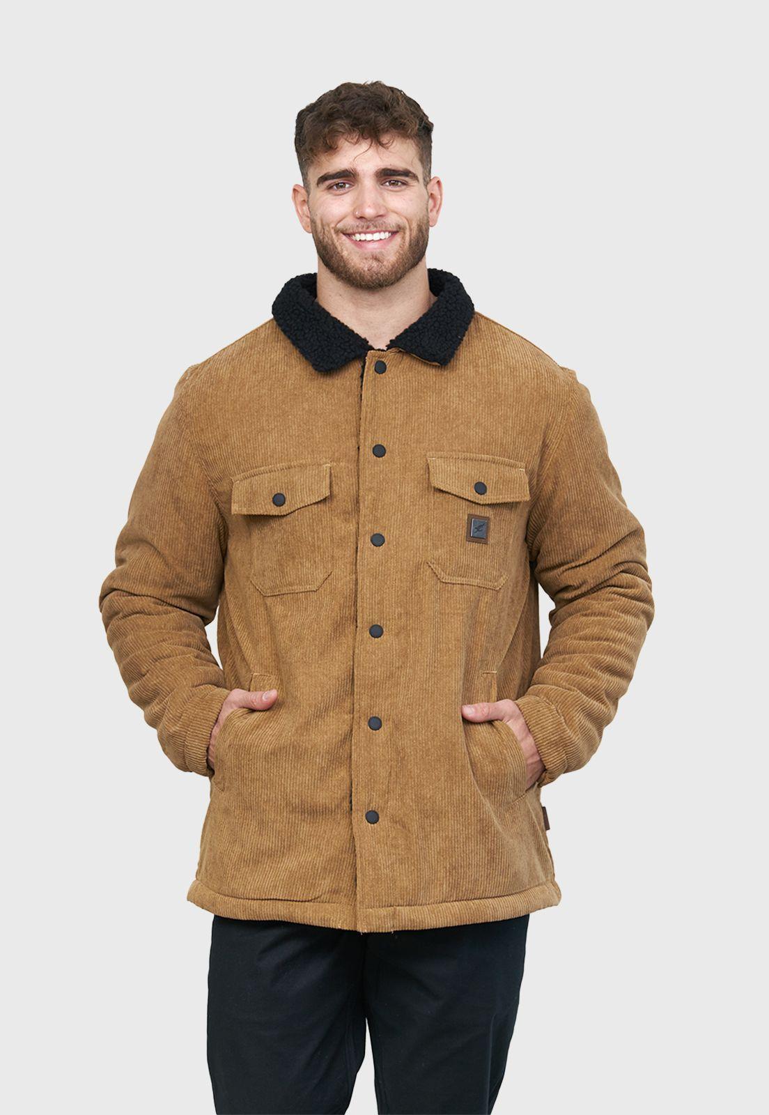 Chaqueta Harvester Hombre Camel Falcone-0