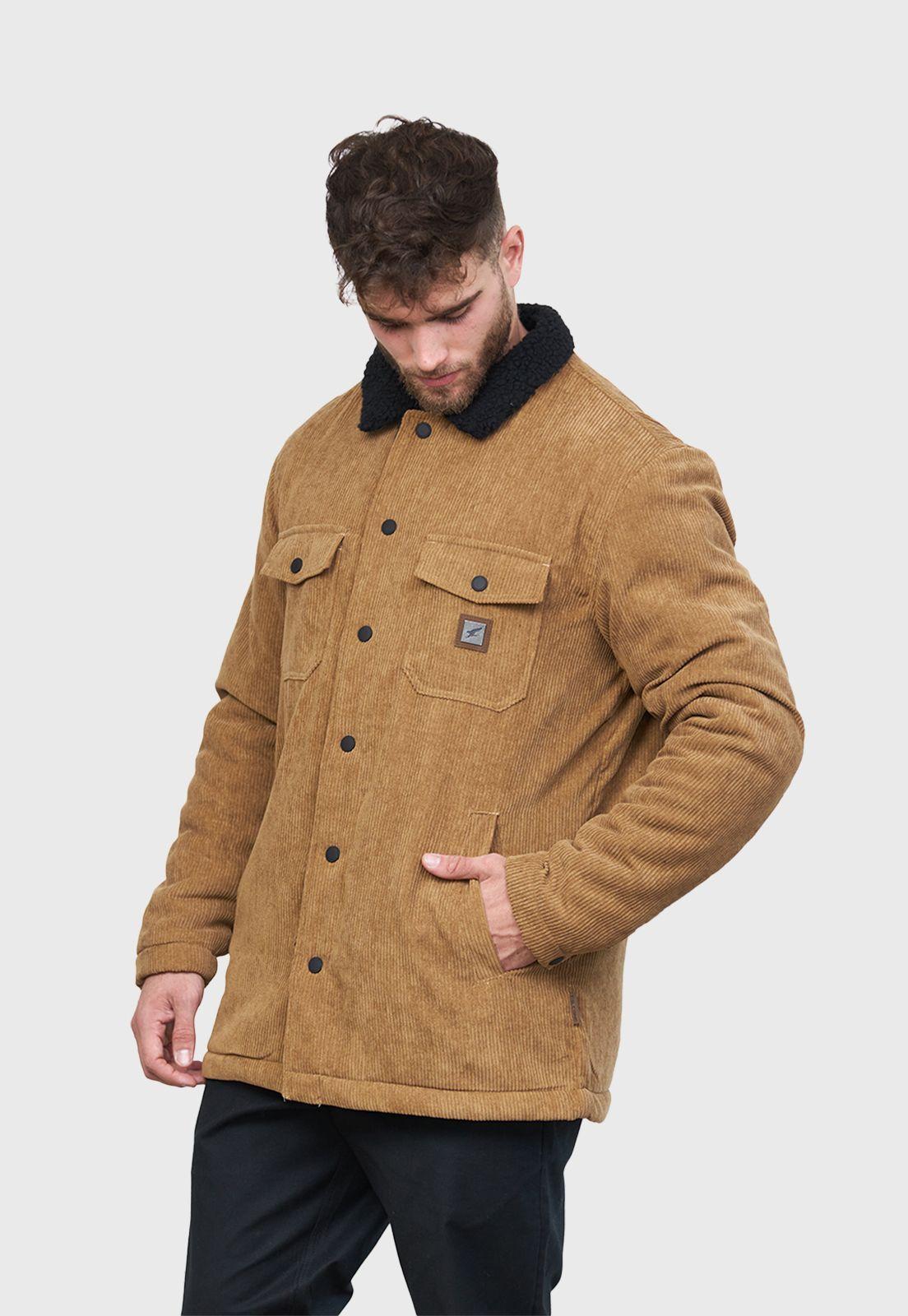 Chaqueta Harvester Hombre Camel Falcone-3