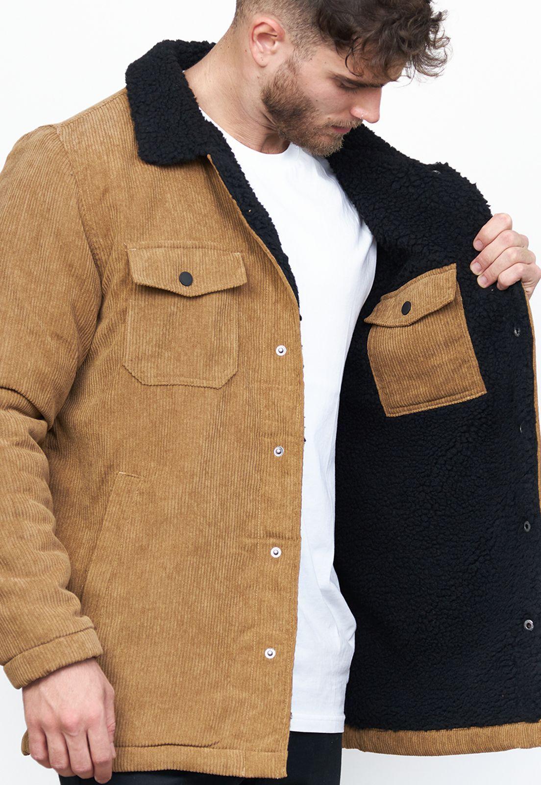 Chaqueta Harvester Hombre Camel Falcone-4