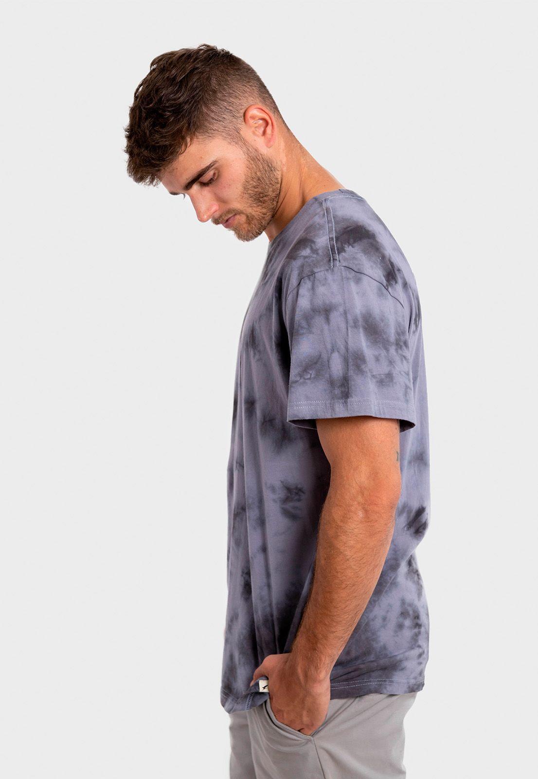 Polera Orgánica Tie Dye Negro Falcone-3