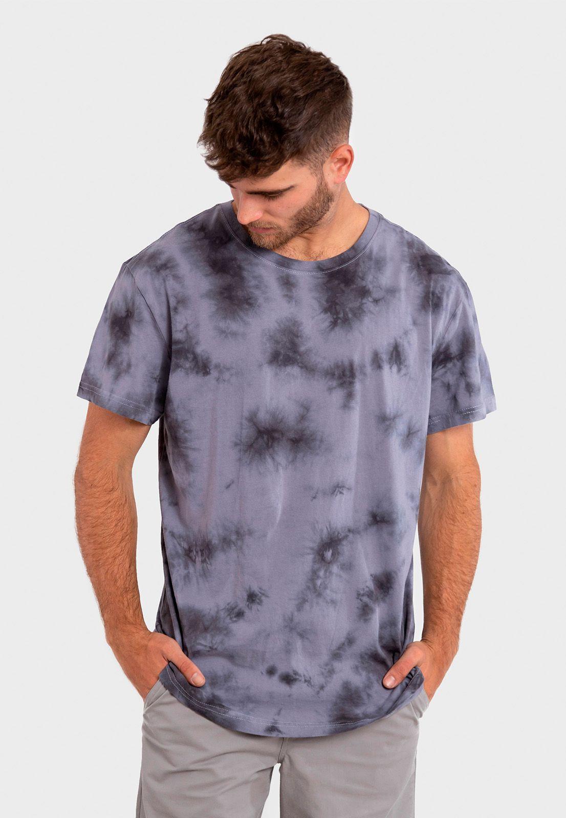 Polera Orgánica Tie Dye Negro Falcone-0