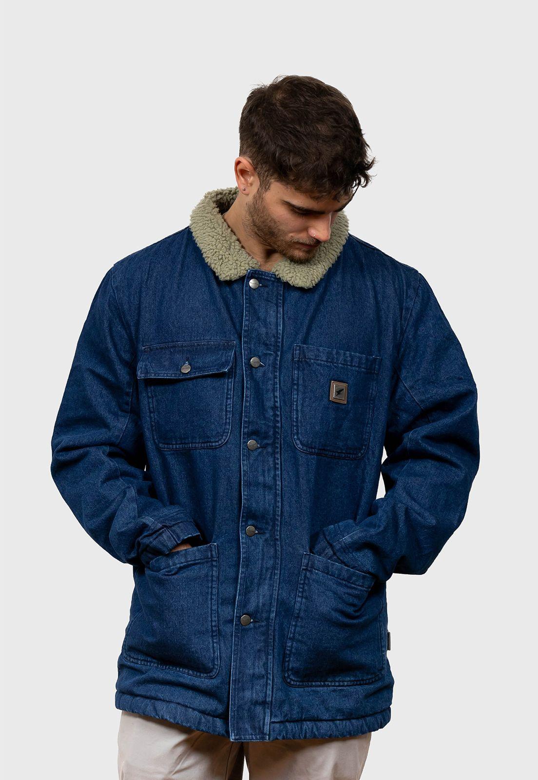 Chaqueta Jeans Chiporro Perambulate Azul Oscuro Falcone-0