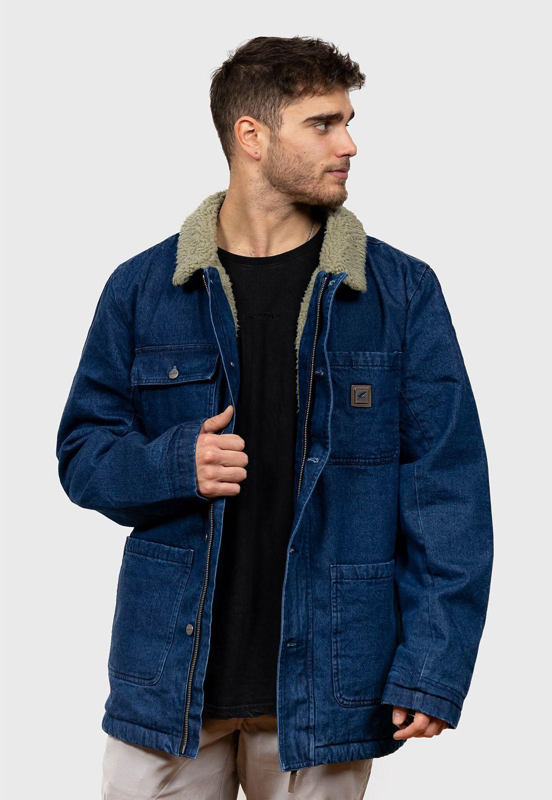 Chaqueta Jeans Chiporro Perambulate Azul Oscuro Falcone-1
