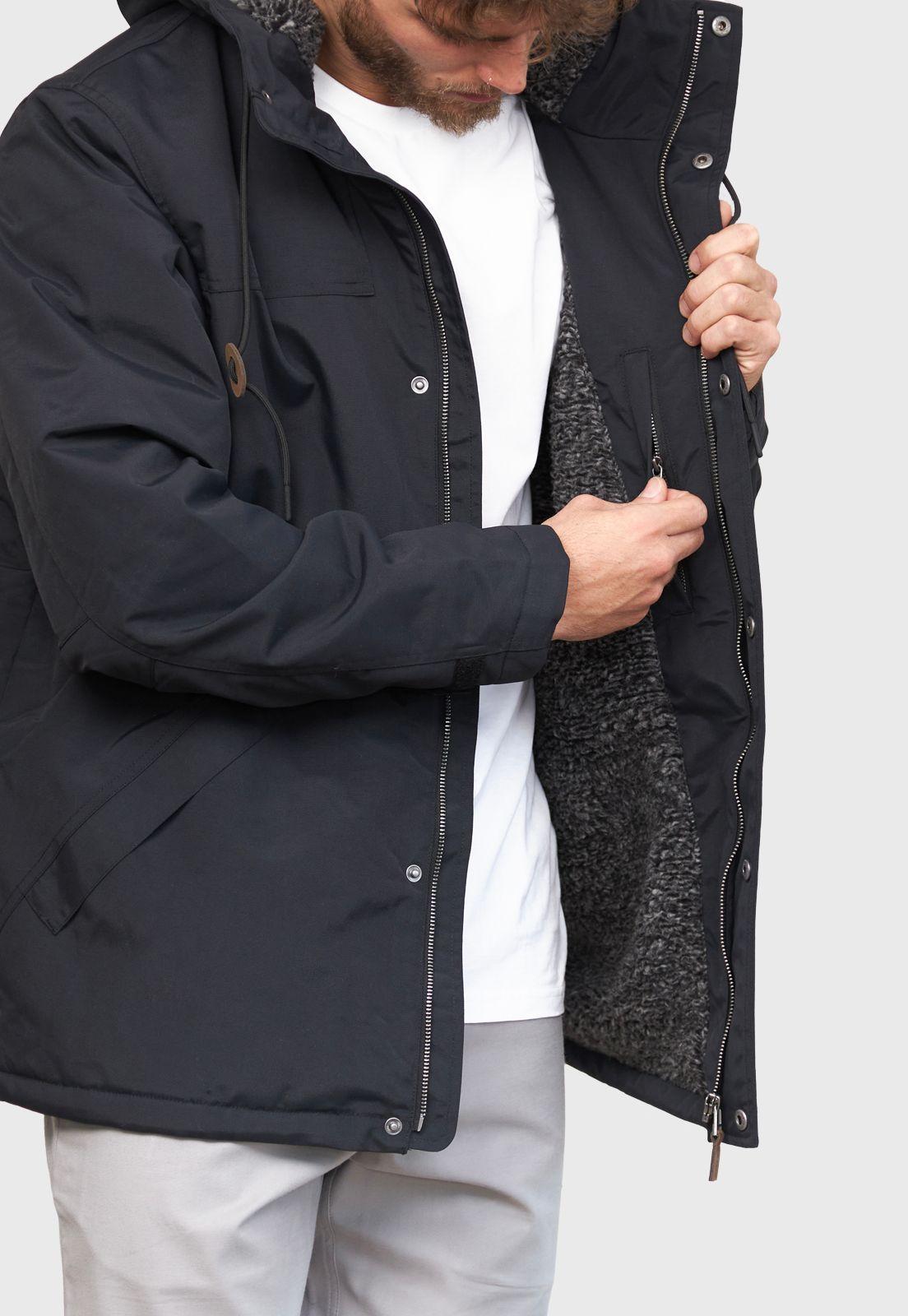 Chaqueta Impermeable Chiporro Unexplored Hombre Black-3