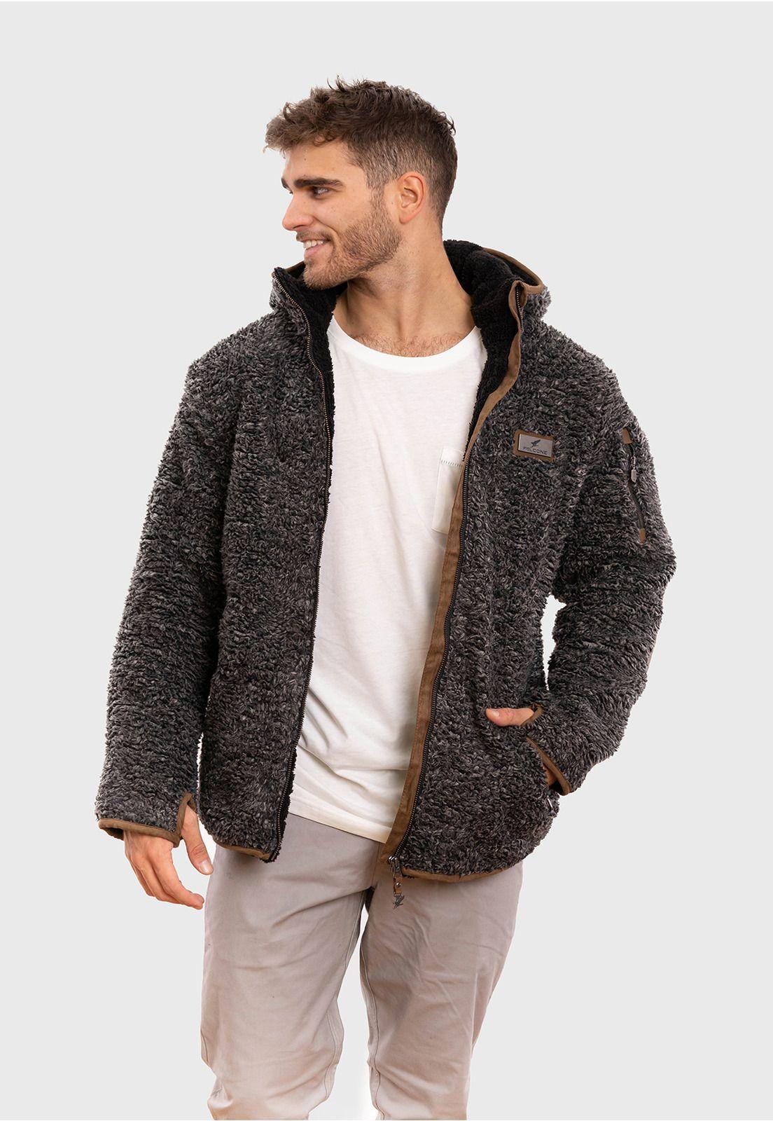 Chaqueta Chiporro Clásica Negro Melange.-3