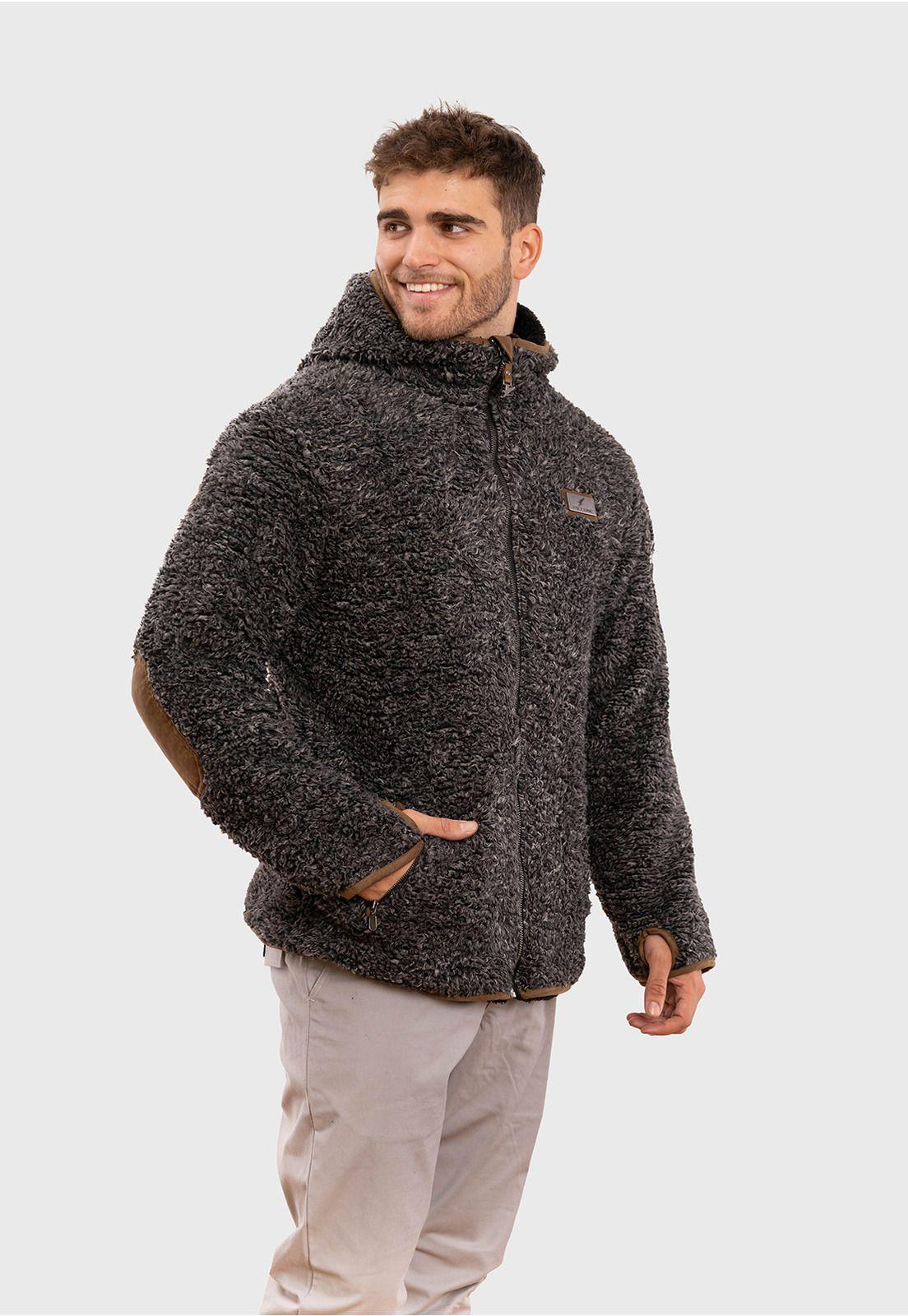 Chaqueta Chiporro Clásica Negro Melange.-4