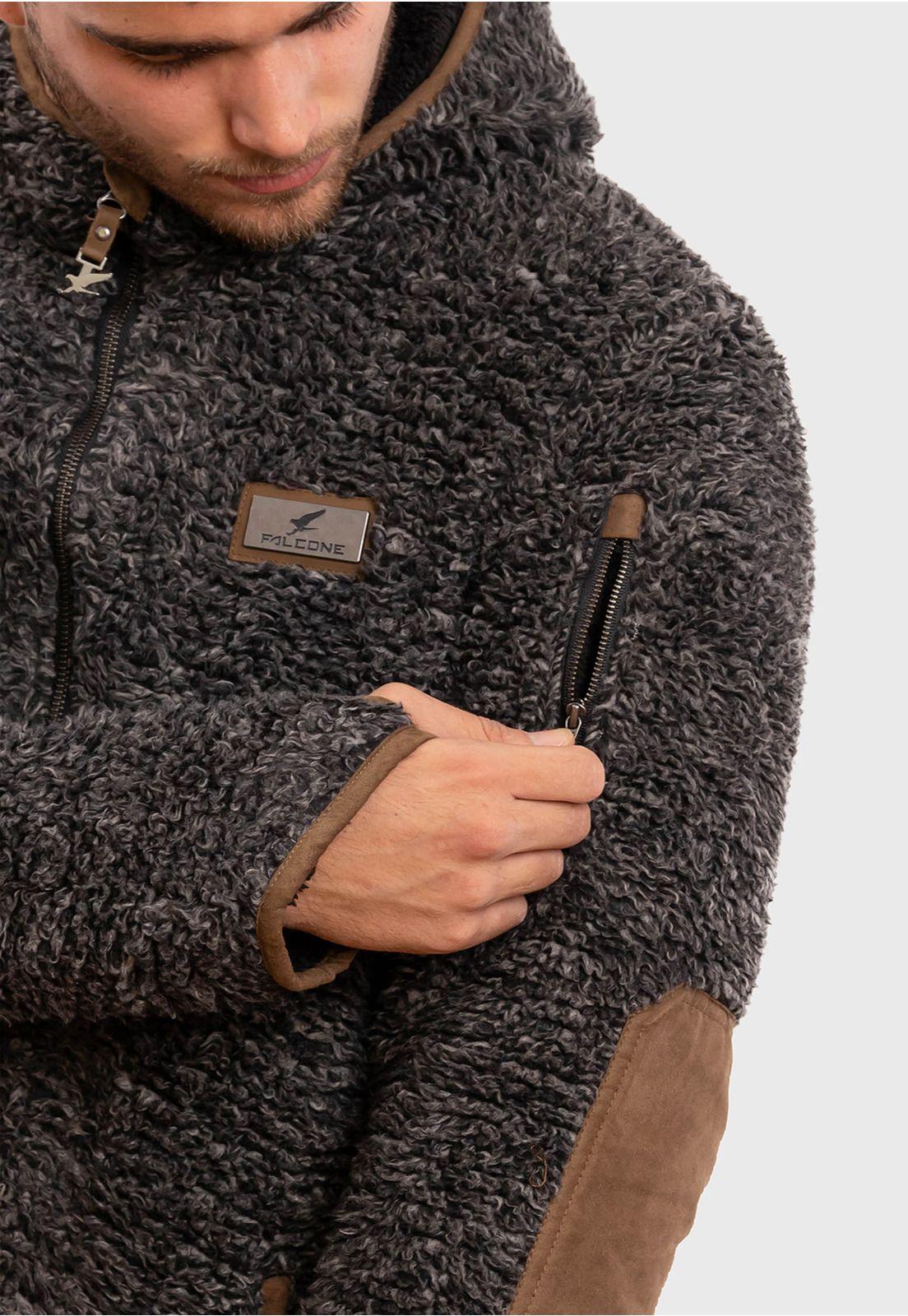 Chaqueta Chiporro Clásica Negro Melange.-6