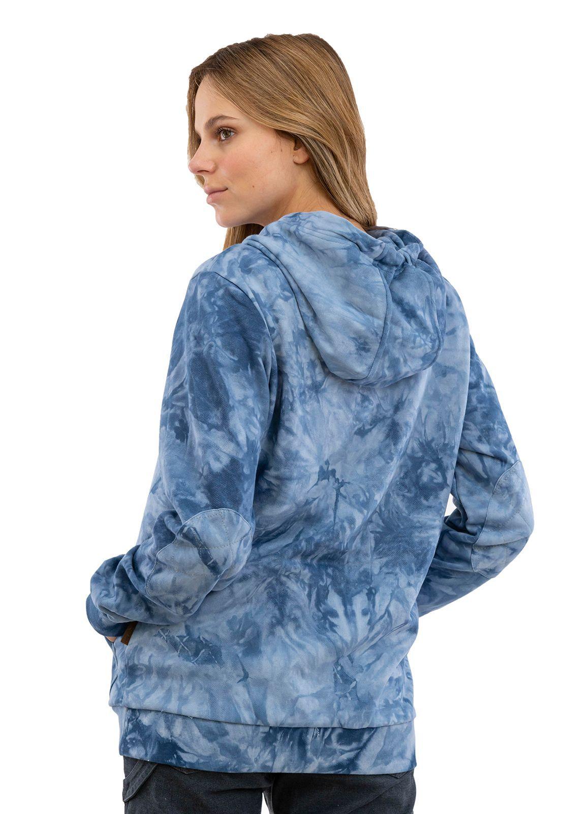 Poleron Tie-Dye Wild Azul Falcone-2