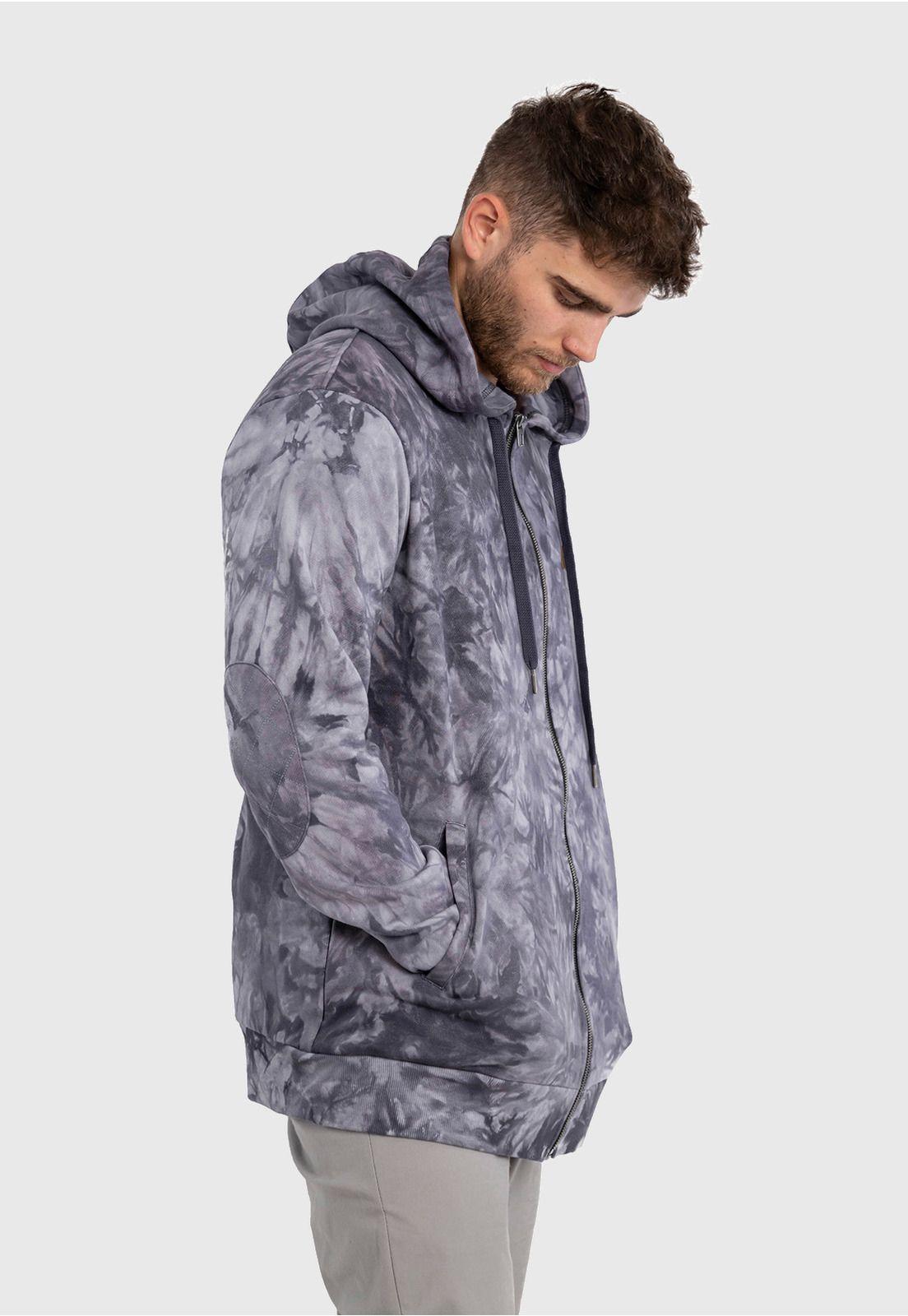 Polerón Tie-Dye Wild Gris Falcone  -3