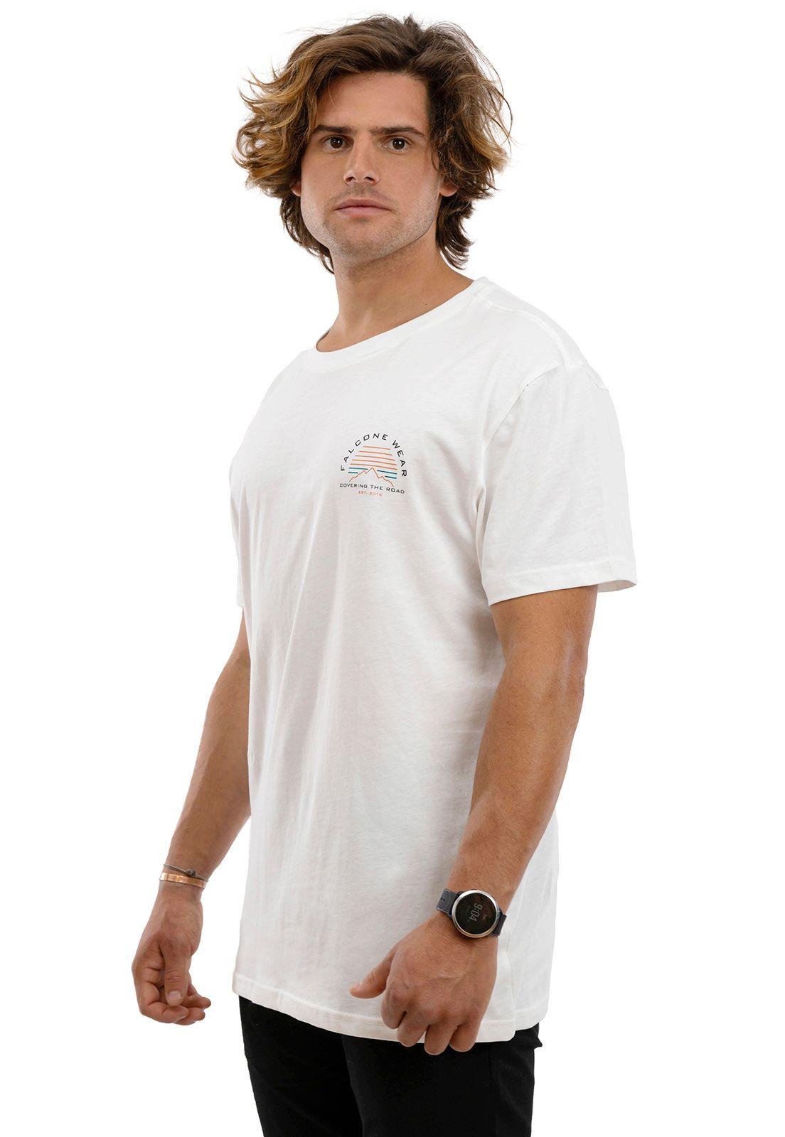 Polera Orgánica Horizon View Blanco Falcone-1