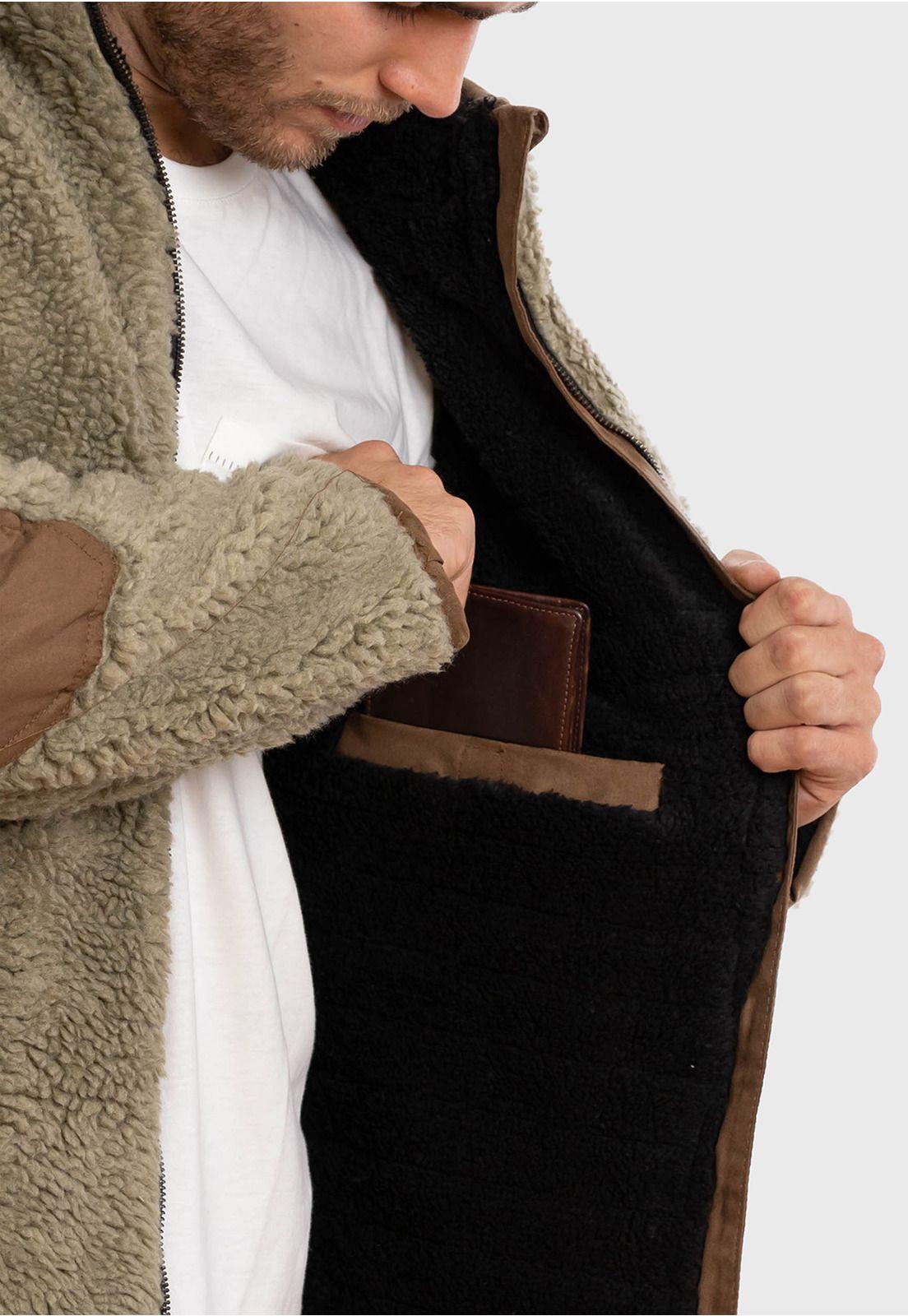 Chaqueta Chiporro Clásica Verde Olivo.-6