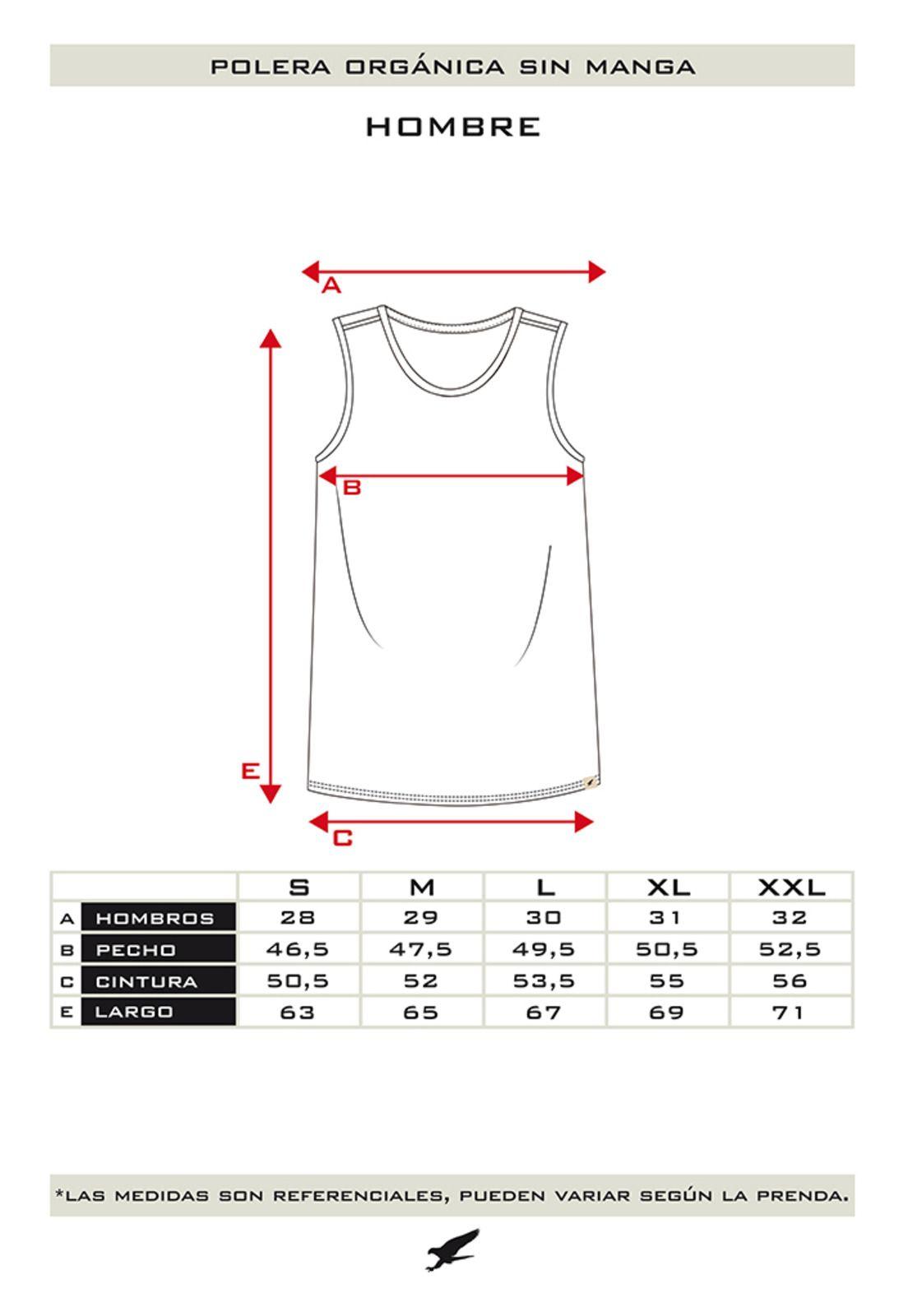 Polera Musculosa Orgánica Adventure Apparel.-1