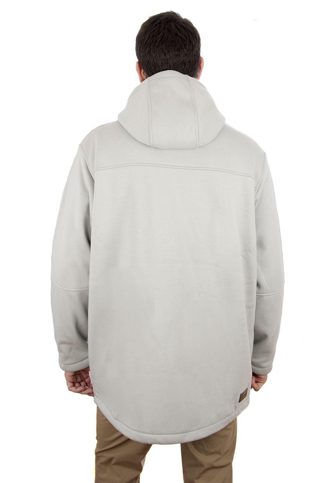 Polerón Oversize Walking Patrol Gris Claro Falcone-2