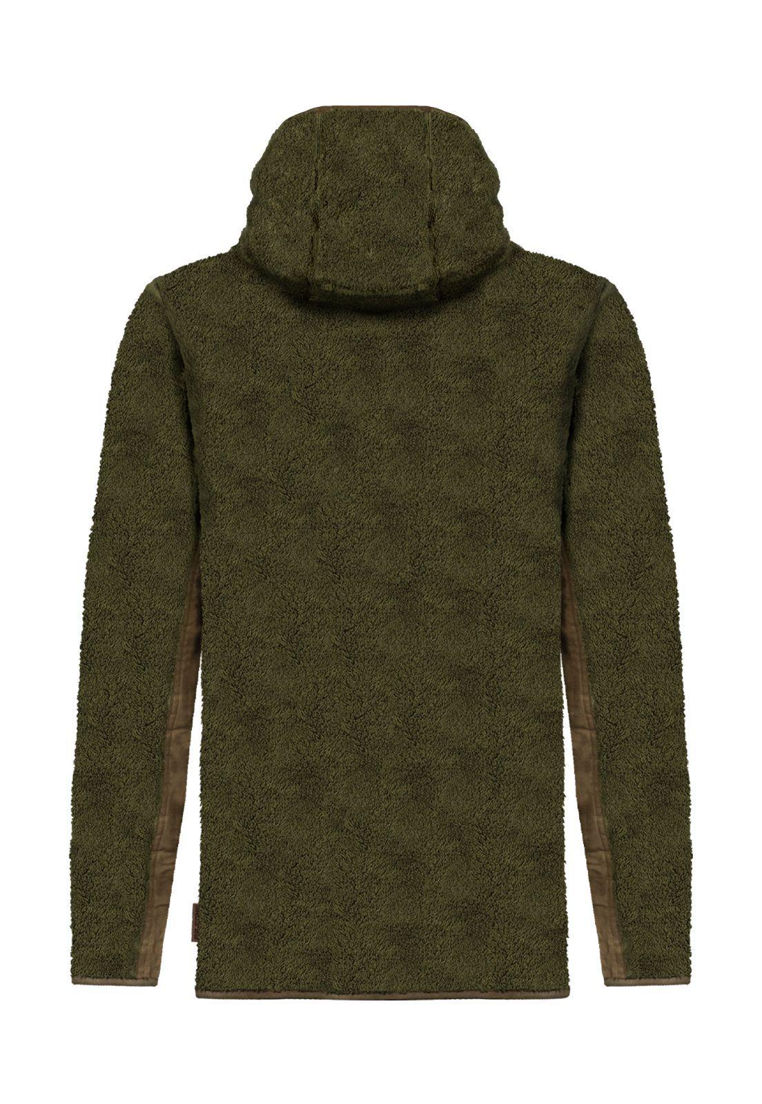 Chaqueta Chiporro Shaggy Lander Verde Musgo Falcone-0