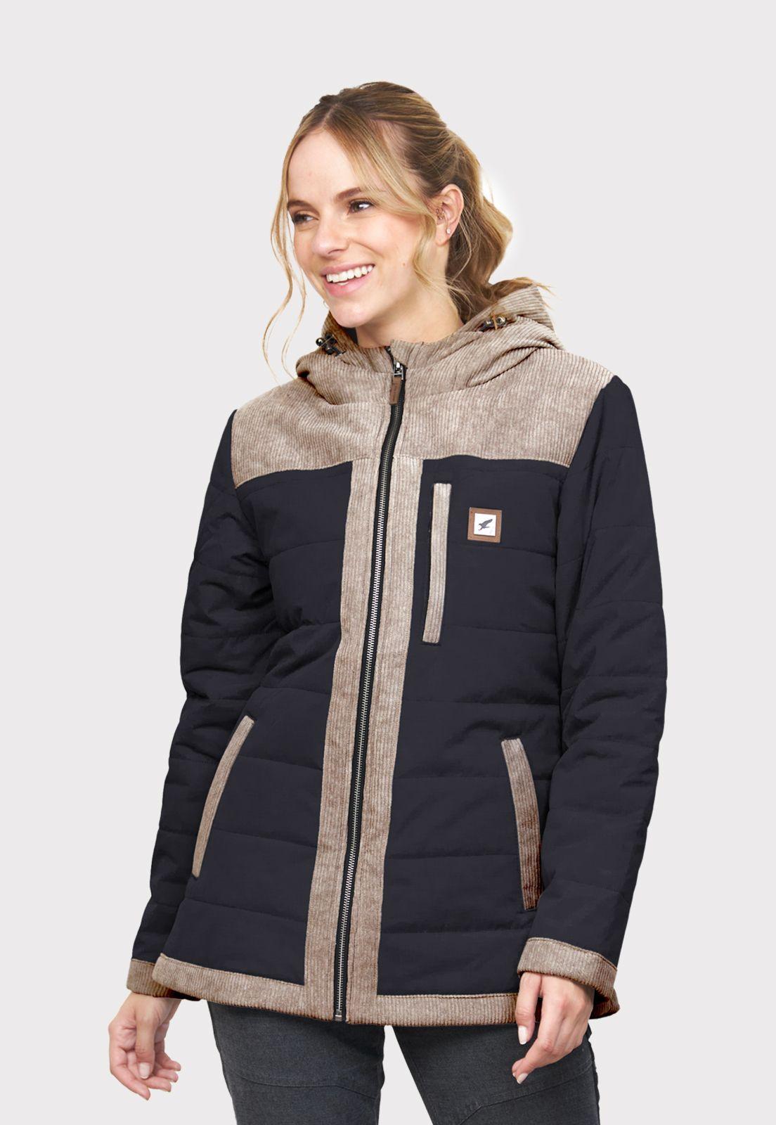 Chaqueta Parka Cotelé Mujer All Trails-0