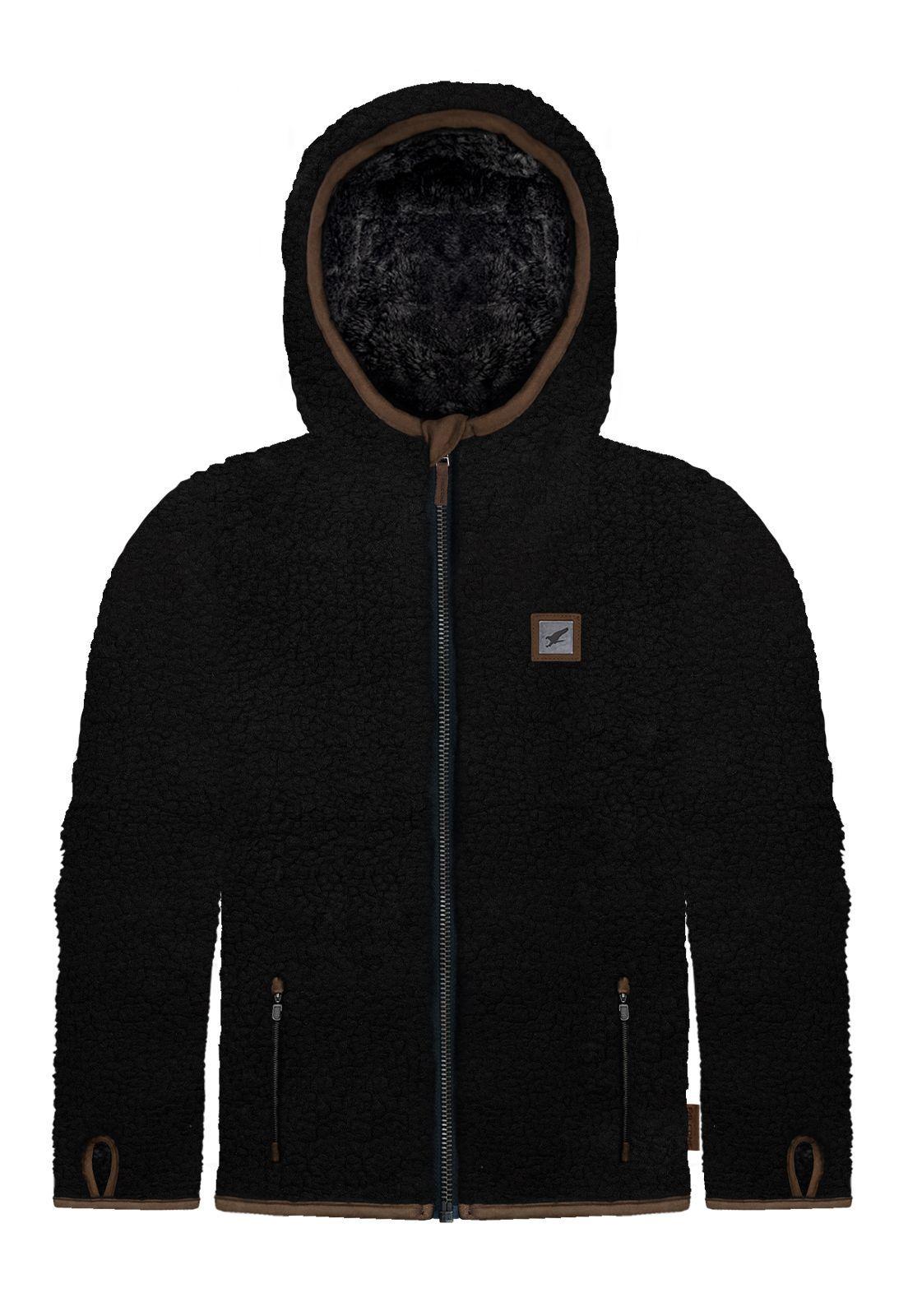 Chaqueta Chiporro Clásica Negro Niño Falcone-0