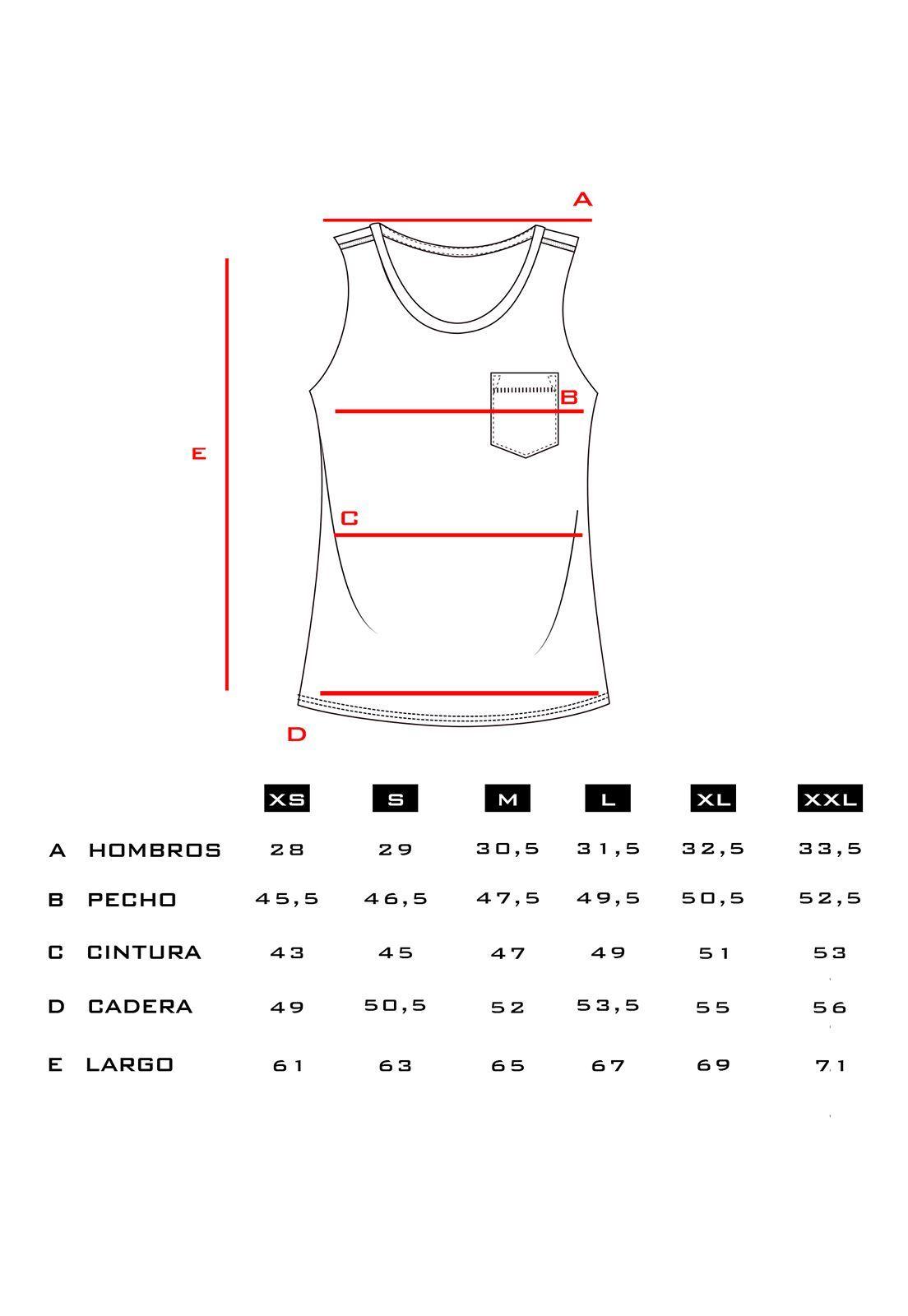 Polera Orgánica sin mangas con Bolsillo Blanco Falcone-5