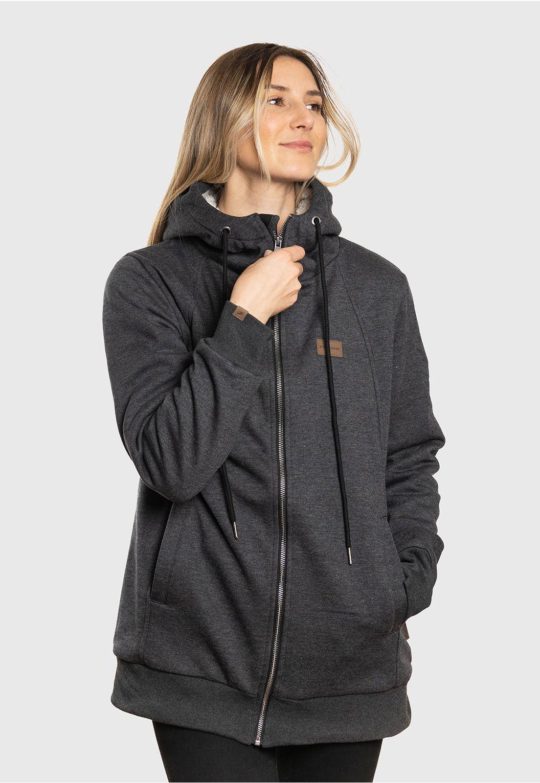 Polerón con Sherpa Ride Season V2 Mujer-1