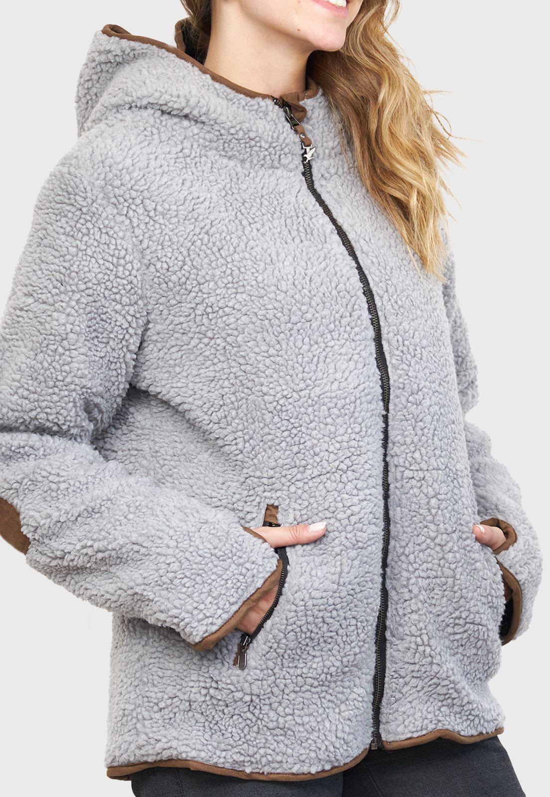 Chaqueta Chiporro Clásica Gris Plata.-4