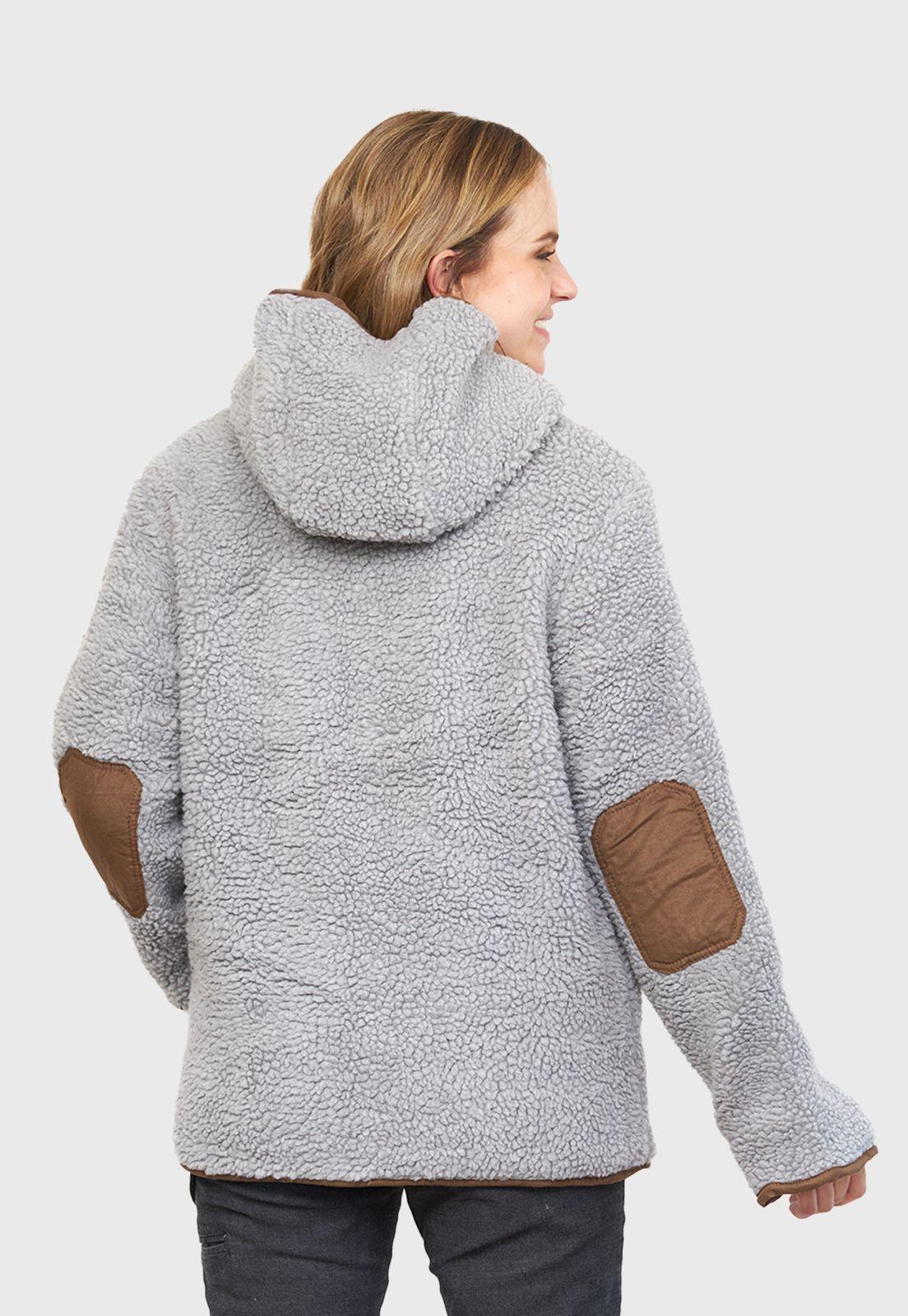 Chaqueta Chiporro Clásica Gris Plata.-2
