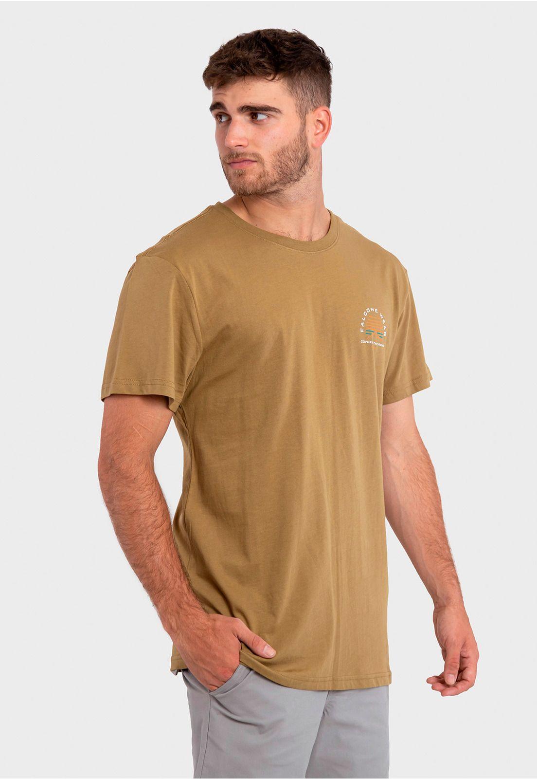 Polera Orgánica Horizon View Verde Falcone-1