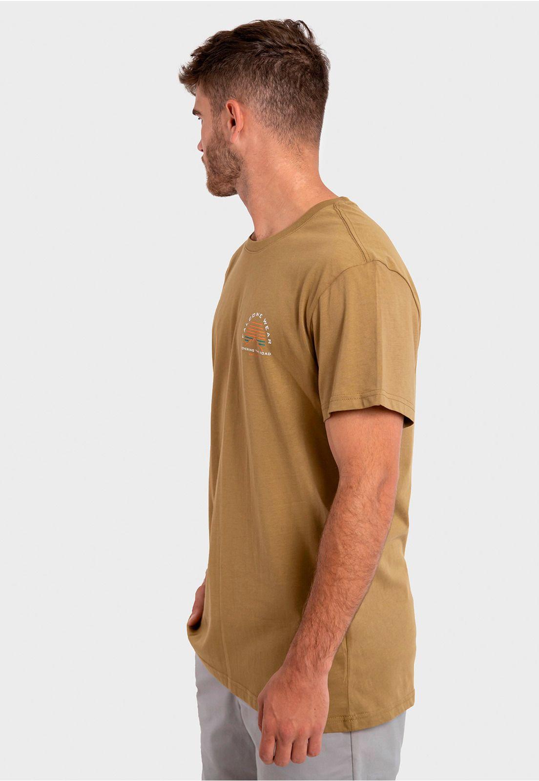 Polera Orgánica Horizon View Verde Falcone-2