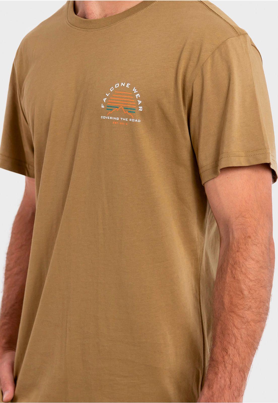 Polera Orgánica Horizon View Verde Falcone-4