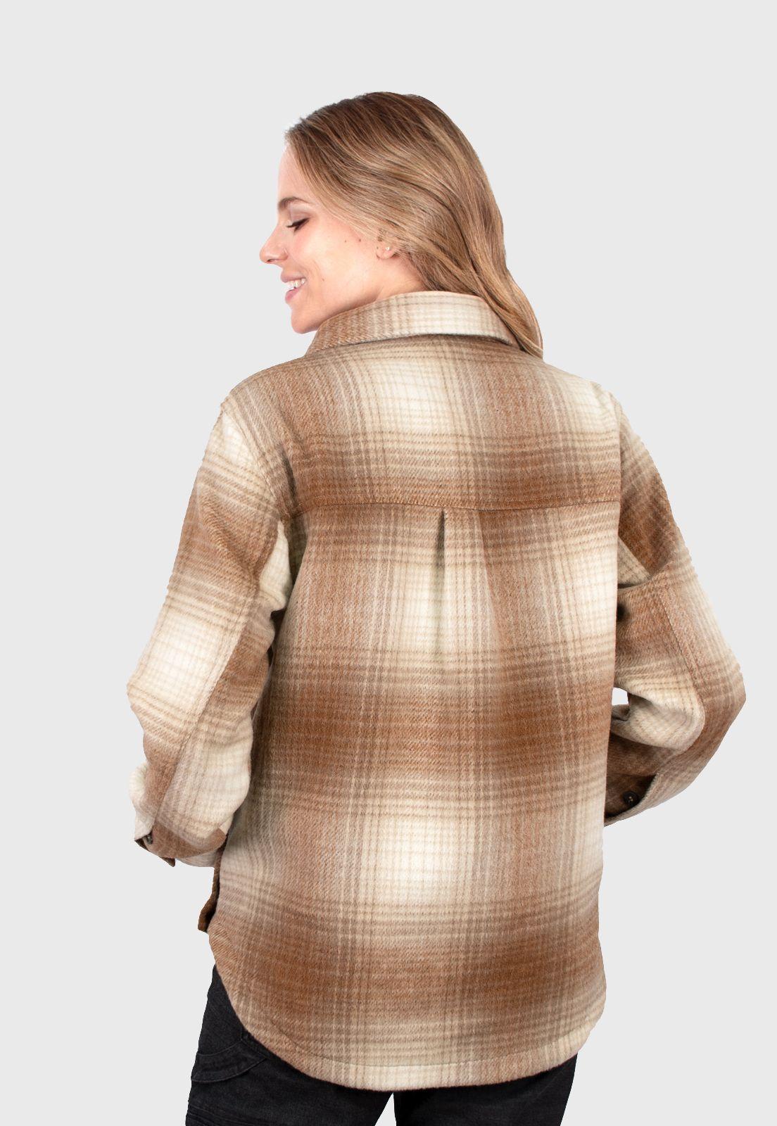 Sobrecamisa Backcountry Beige Mujer falcone.-2
