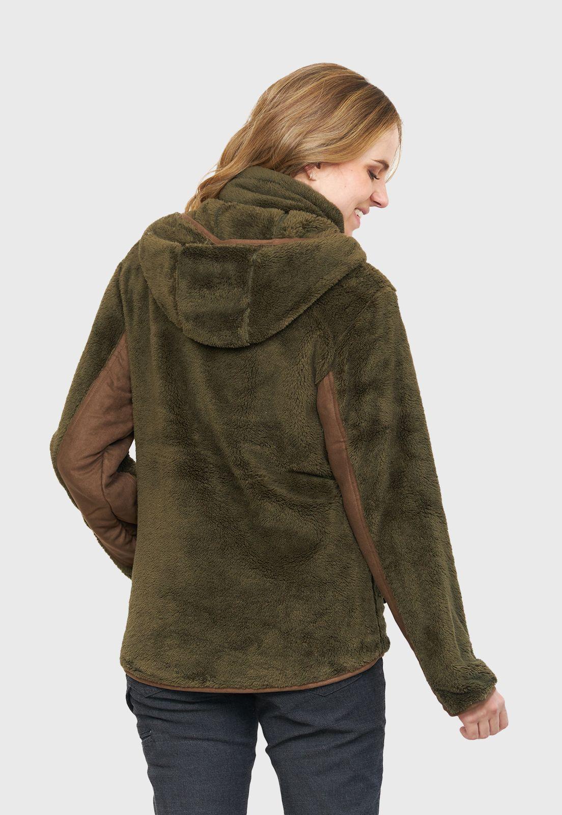 Chaqueta Chiporro Shaggy Lander Verde Musgo Falcone-2