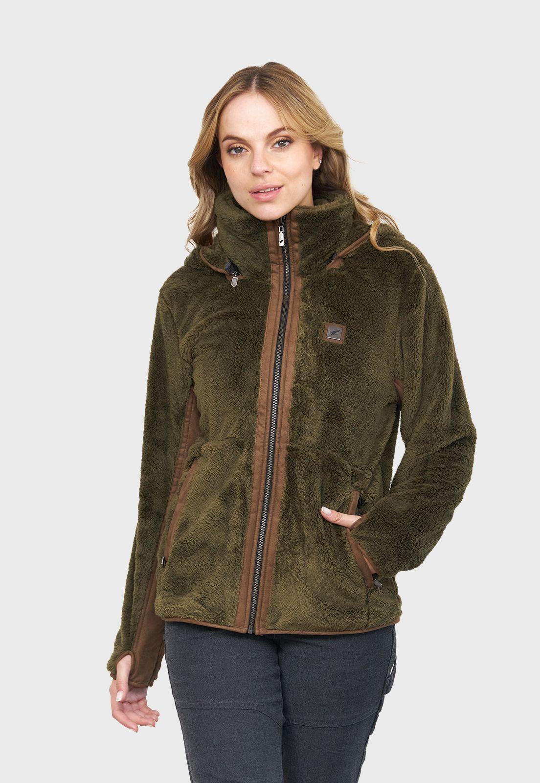 Chaqueta Chiporro Shaggy Lander Verde Musgo Falcone-0