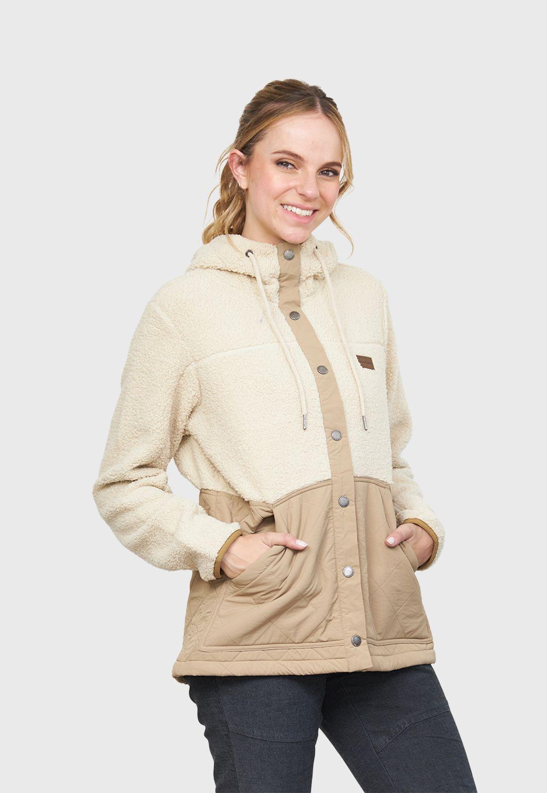 Chaqueta Sherpa Southcoast Beige Falcone-1