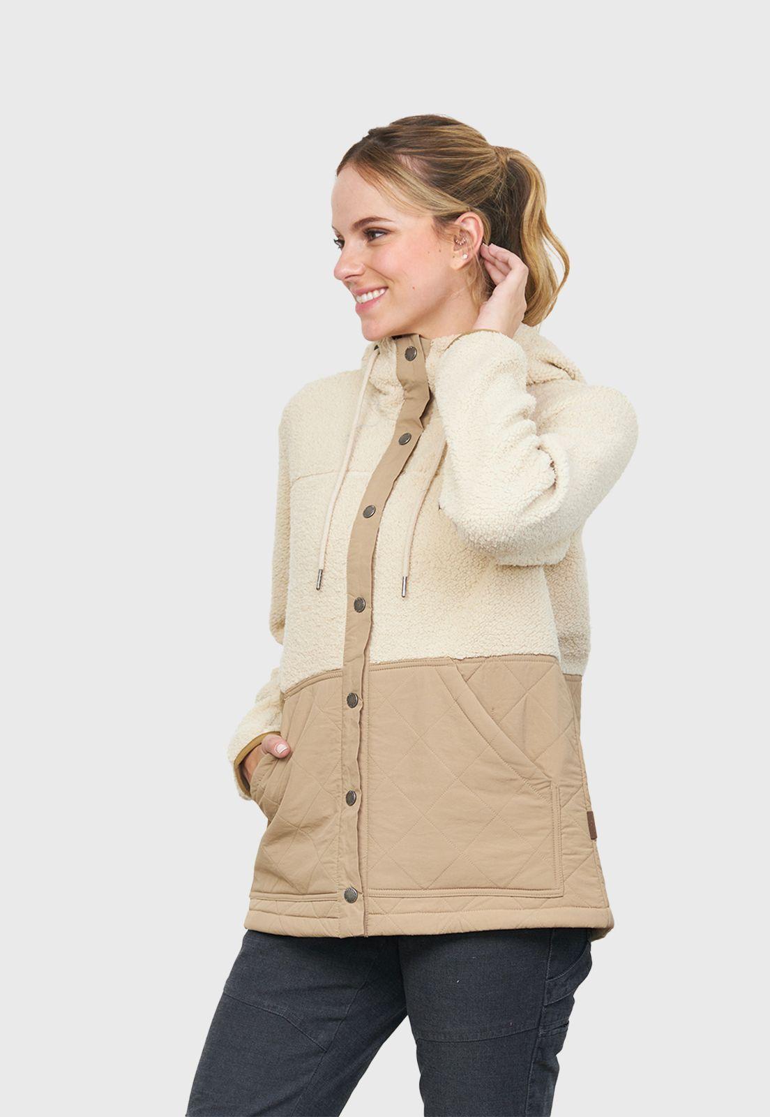 Chaqueta Sherpa Southcoast Beige Falcone-3