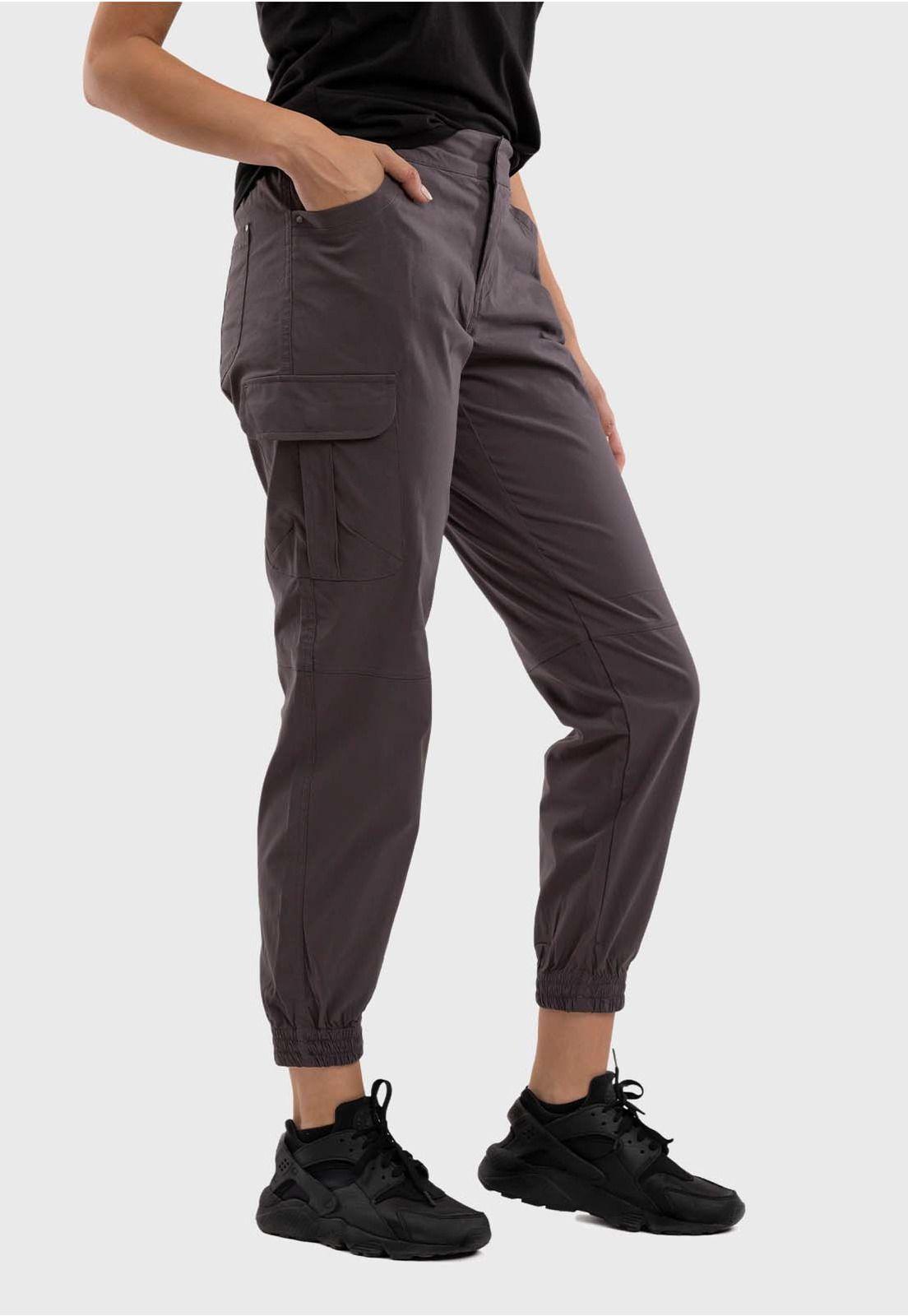 Pantalón Quest Gris Oscuro Falcone-0