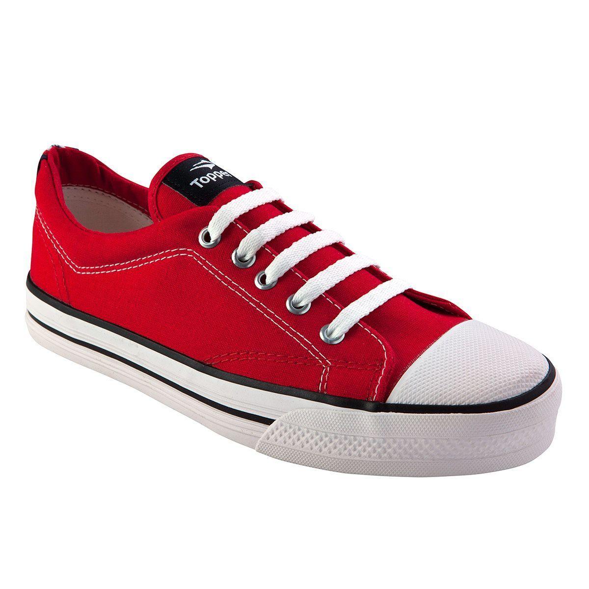 Zapatilla Topper Unisex Derby Rojo-0