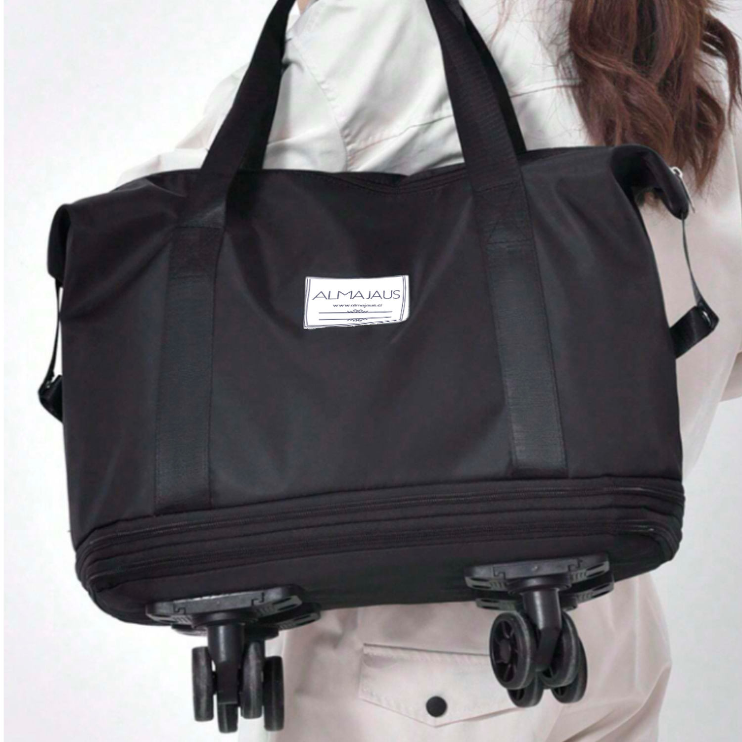 Bolso Expandible con Ruedas Desmontables-3